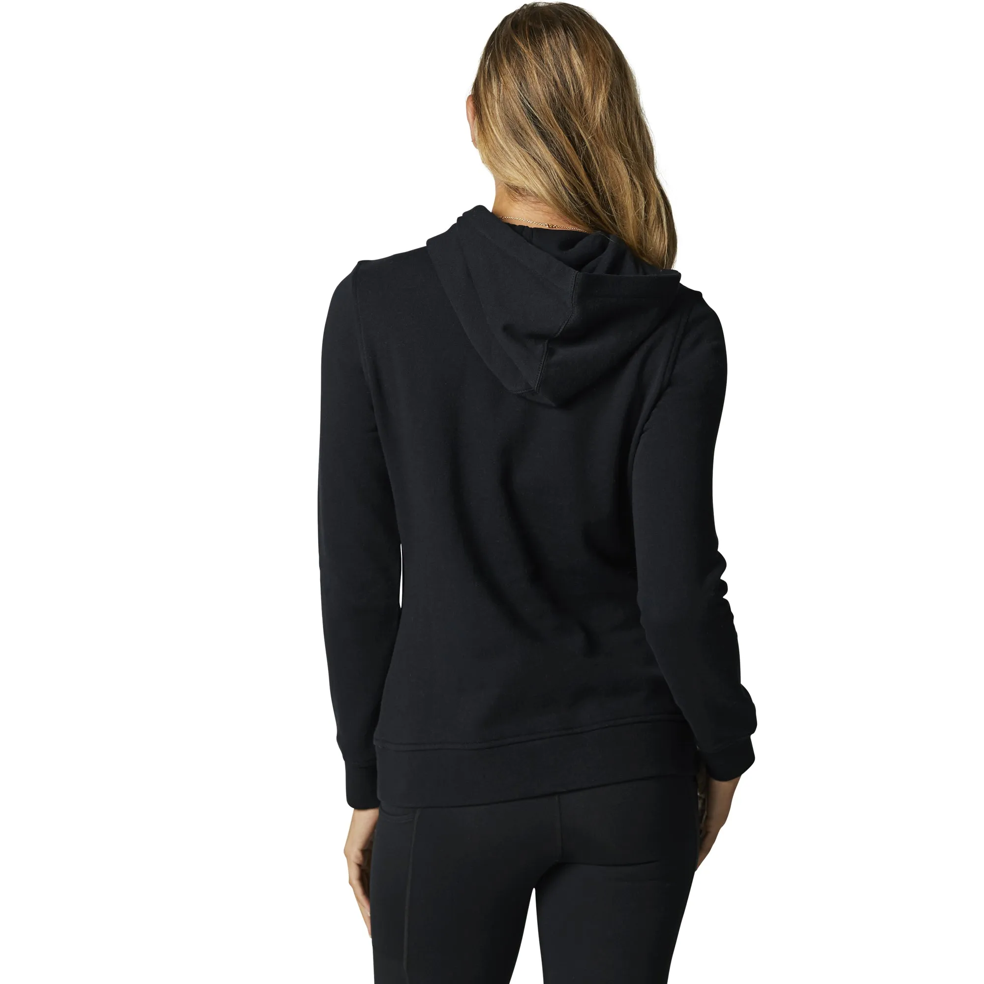 Fox Racing  Womens Boundary Pullover Fleece Hoodie Midweight Comfort Soft Black