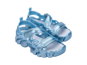 Melissa Collina Puff Glitter Blue Sandal For Women