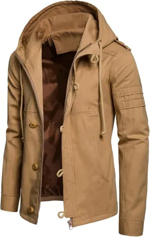 Mens Windbreaker Hooded Jacket Windproof Coat Outdoor Mountain Hiking Sport Jackets Windbreaker Coats For Men