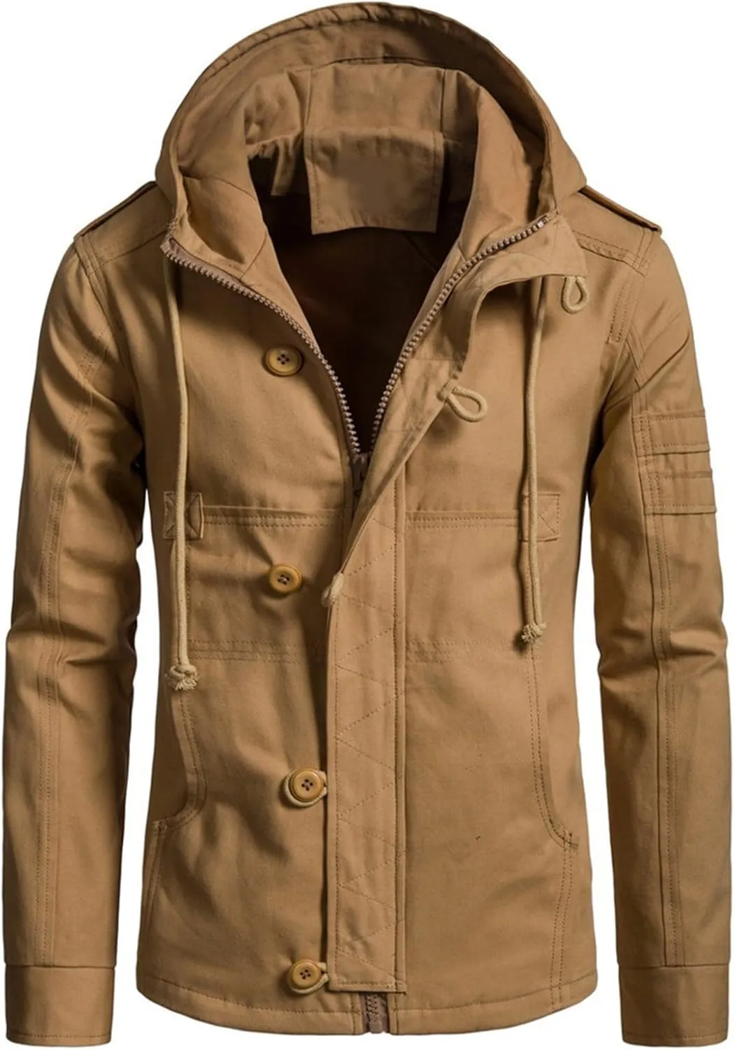 Mens Windbreaker Hooded Jacket Windproof Coat Outdoor Mountain Hiking Sport Jackets Windbreaker Coats For Men