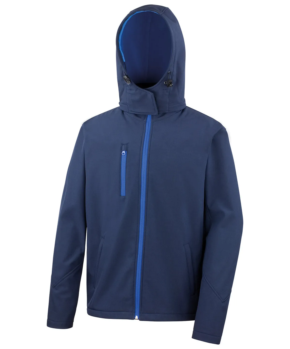 Navy/Royal - Core TX performance hooded softshell jacket