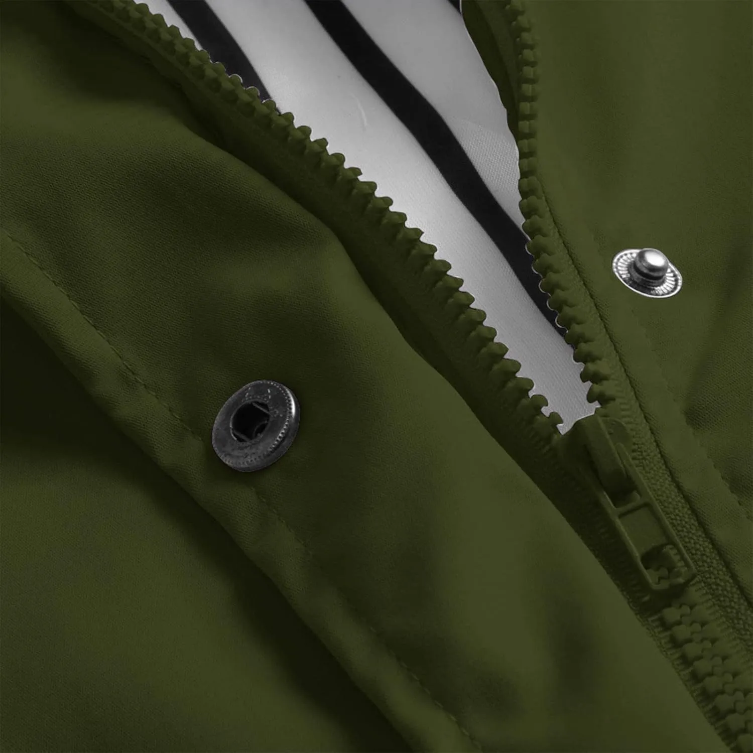 Raincoat Hoodie for Women Lightweight Hooded Jacket Solid Winter Jacket Outdoor Raincoat Windproof
