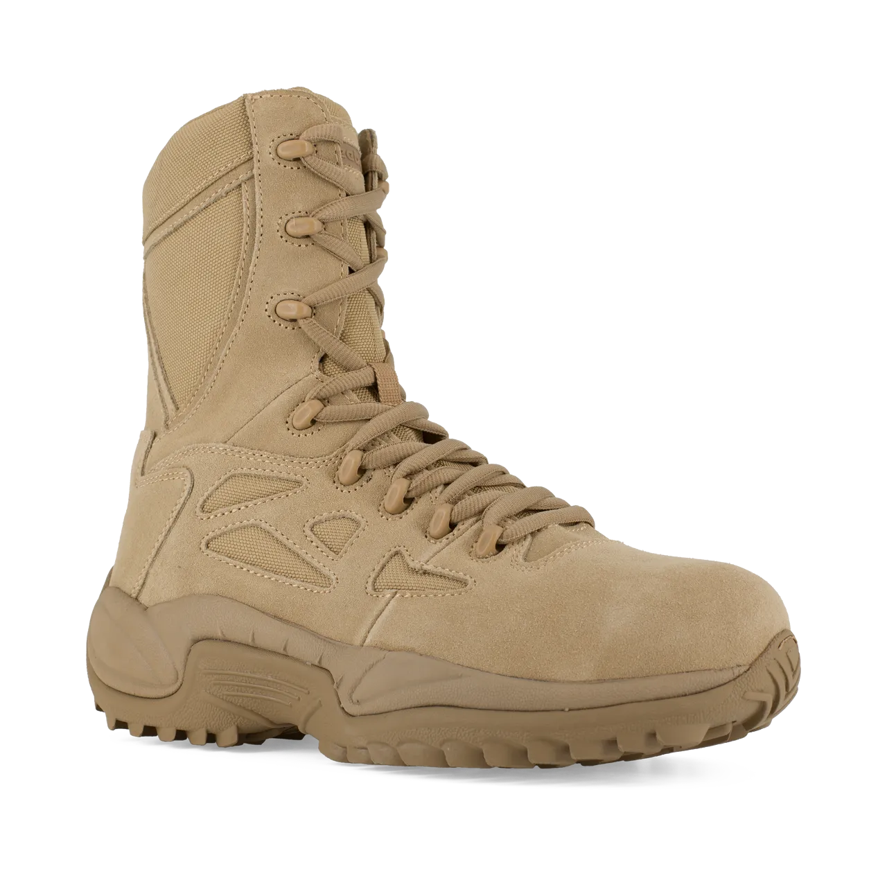 Reebok Rapid Response 8" Stealth Boots with Side Zipper - RB8894