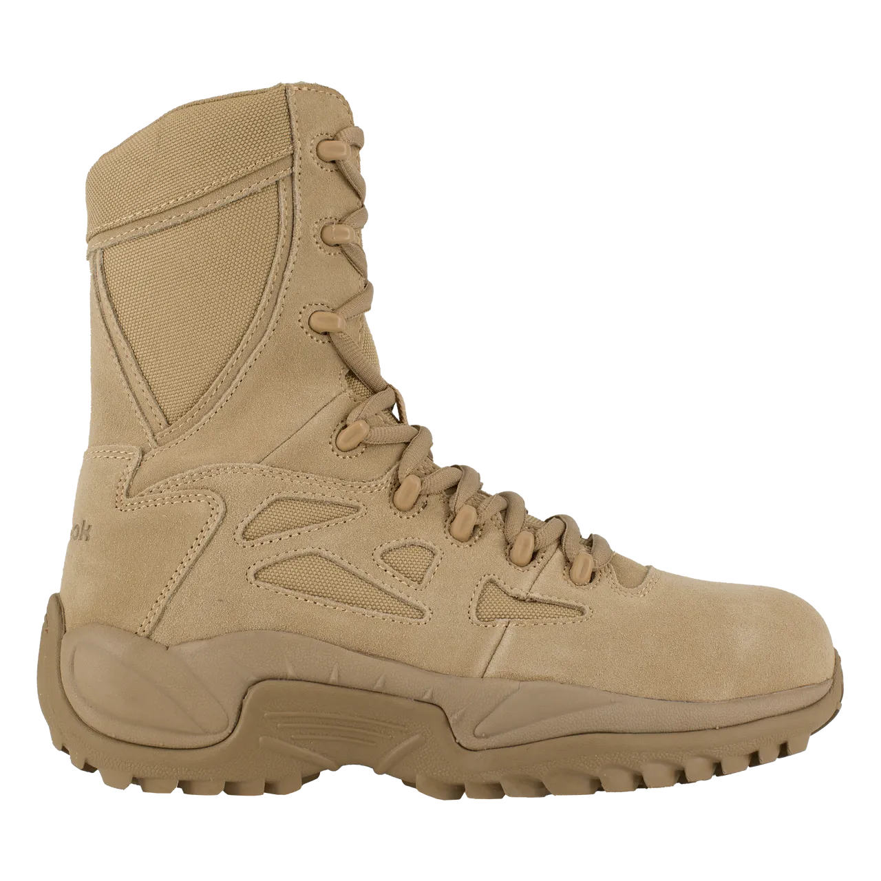 Reebok Rapid Response 8" Stealth Boots with Side Zipper - RB8894