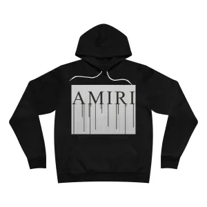 Unisex Hoodie Amiri with Blood Dripping Design Triple Fabric