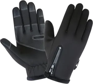 Winter Thermal Gloves for Men and Women, Waterproof Windproof and Non-Slip Gloves, Warm Touch Screen Gloves for Outdoor Running, Cycling, Driving