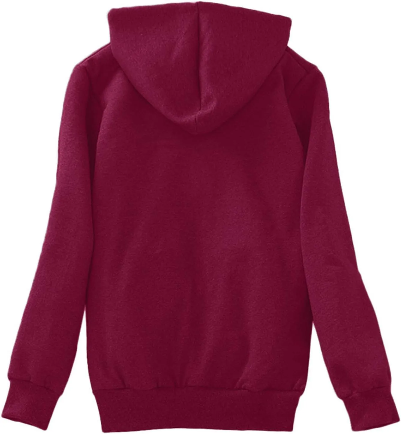 Women's Fleece Lined Jacket with Hood Zip Up Plus Size Sherpa Warm Heavyweight Hoodies Winter Thermal Christmas Sweatshirt